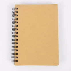 Creativ Company Notizbuch mit Spiralbindung A6 braun 10,5x15cm