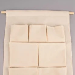 Creativ Company Organizer zum Aufhängen mit 7 Taschen natur 34x46cm