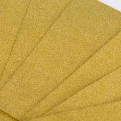 Creativ Company Papiertüte 8er Pack einfarbig goldfarbig glitzernd 9x17x6cm