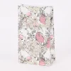 Creativ Company Papiertüte 8er Pack Blumen weiß beige rosa schwarz 12x21x6,3cm