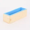 Creativ Company Seifengießform rechteckig Silikon Holz 28x9x8cm