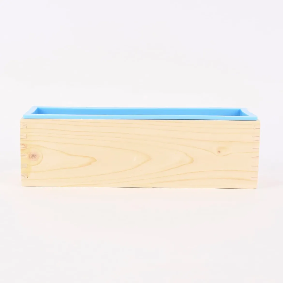Creativ Company Seifengießform rechteckig Silikon Holz 28x9x8cm