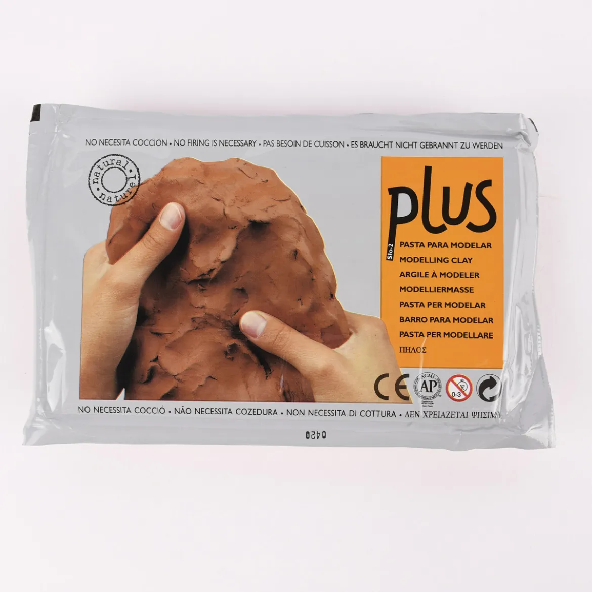 Creativ Company selbsthärtender Ton terrakotta 1000g