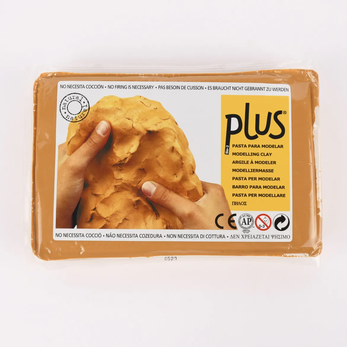 Creativ Company selbsthärtender Ton curry 1000g