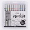 Creativ Company Sketch Marker Strichstärke 1 u. 2-5mm 12 Farben