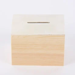 Creativ Company Spardose blanko Holz 10x8x7cm