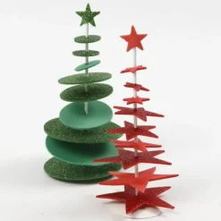 Creativ Company Standfuß Metall weiß 5x15cm