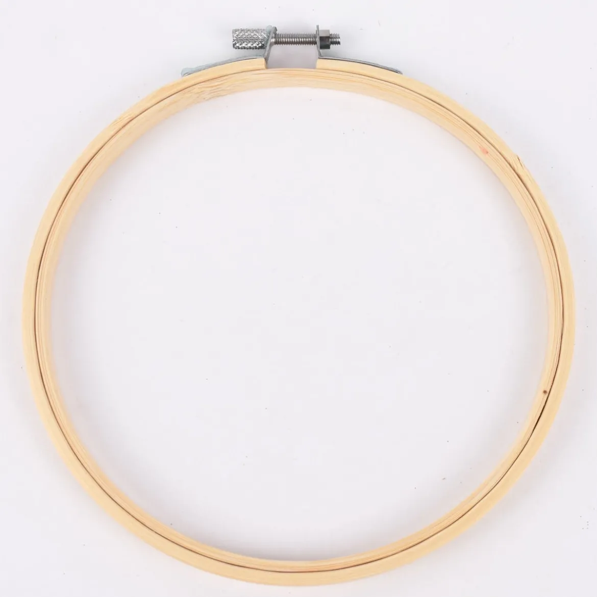 Creativ Company Stickrahmen rund mit Metallklammer Holz 15cm