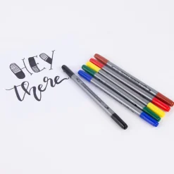 Creativ Company Textilmalstifte Set 6 Stück verschiedenfarbig