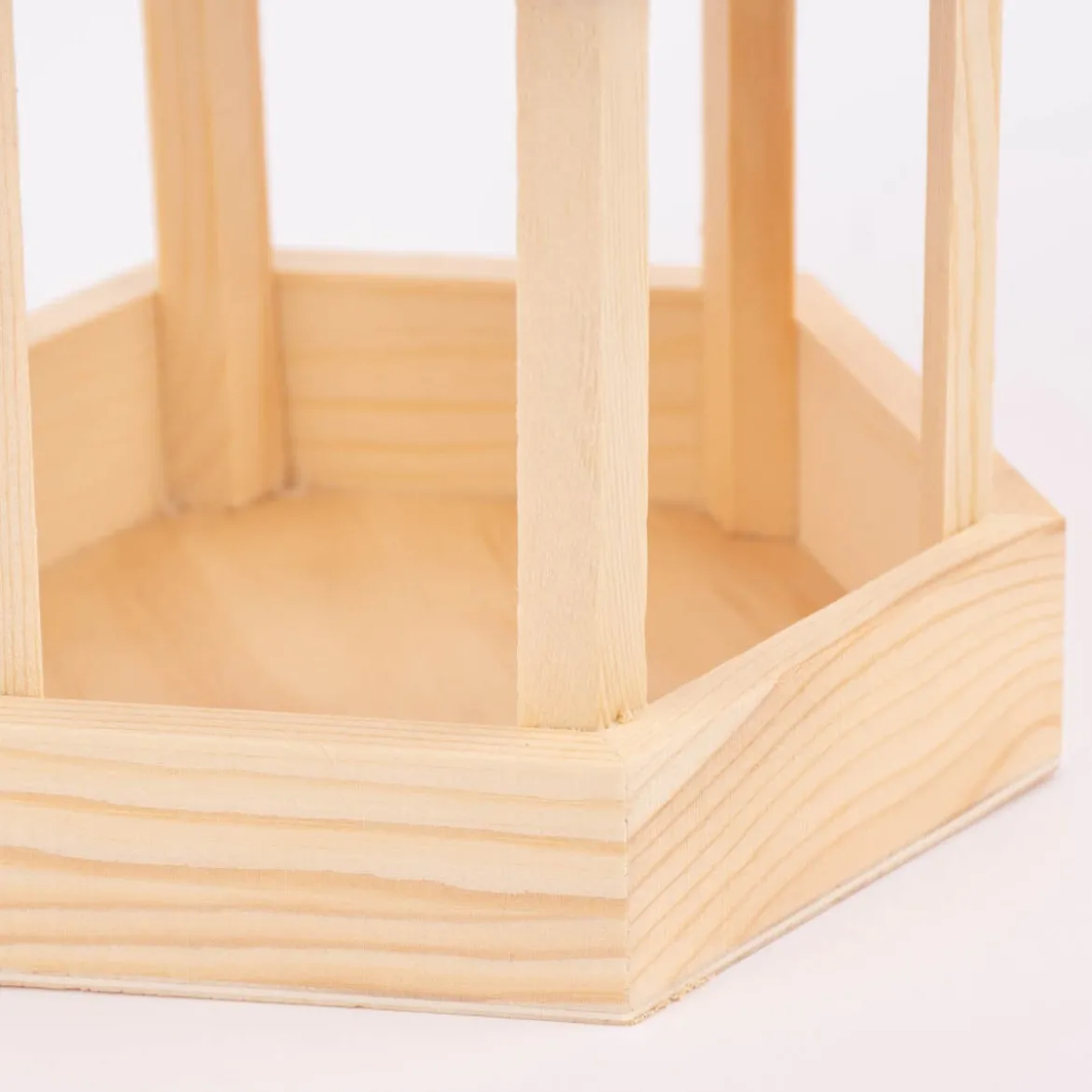 Creativ Company Vogelfutterhaus mit Zinkdach Kiefernholz natur silberfarbig 22x16,5x18cm