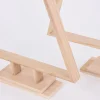 Creativ Company Weihnachtsbäume 3 Stück verschieden groß Holz natur 35x60cm
