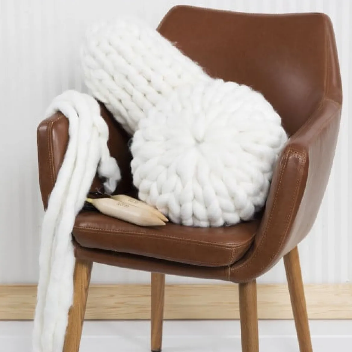 Creativ Company XL Häkelnadel aus Holz No. 25 L: 23cm