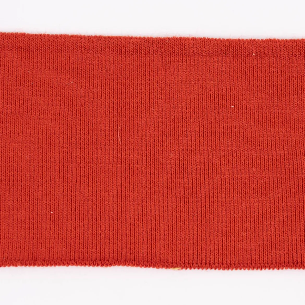 Cuff Bündchen Fertigbündchen Organic Bio einfarbig terrakotta 7x135cm