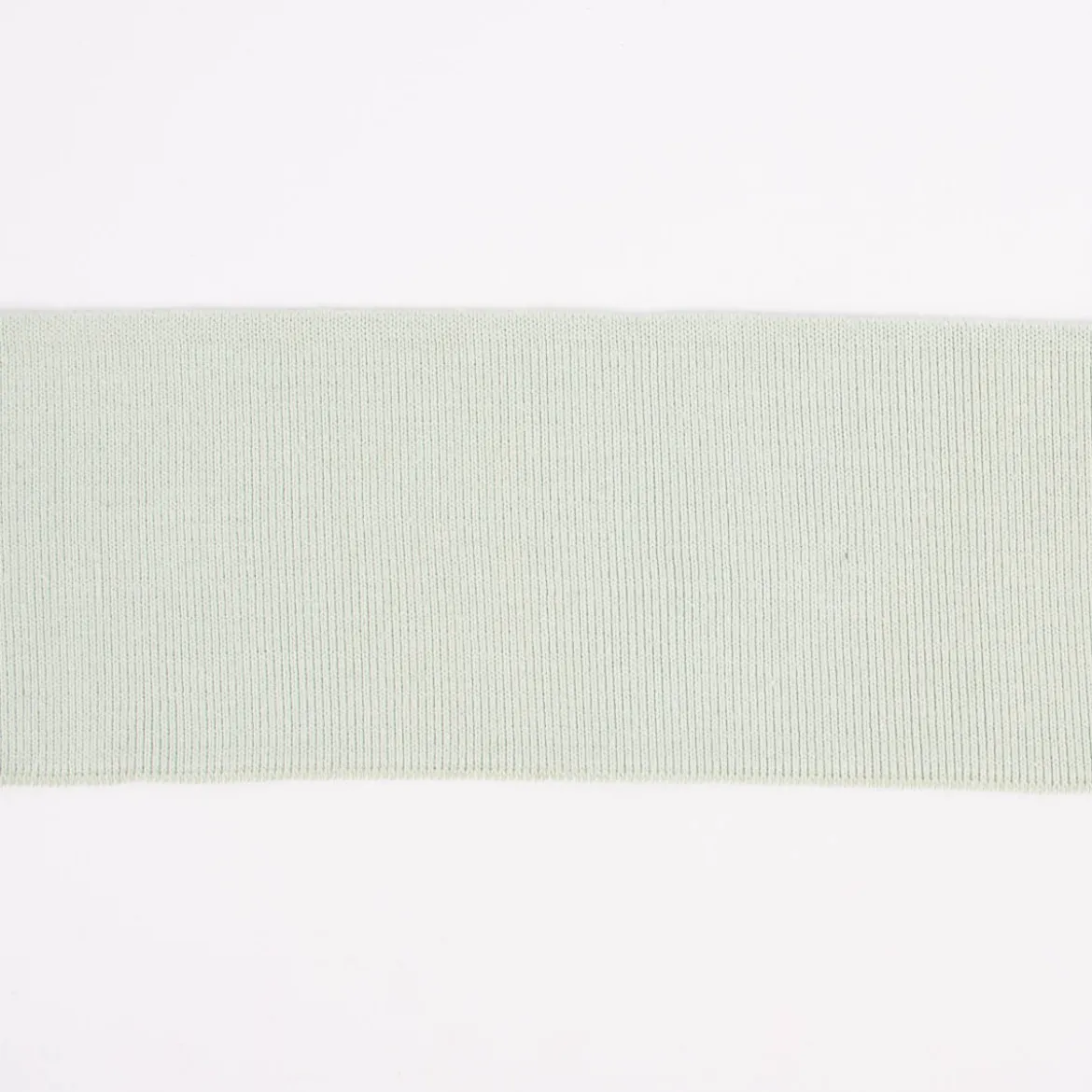 Cuff Bündchen Fertigbündchen Organic Bio einfarbig mint 7x135cm