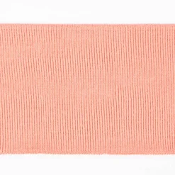 Cuff Bündchen Fertigbündchen Organic Bio einfarbig apricot 7x135cm