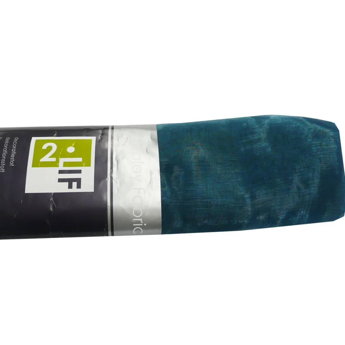 Deco Organza Dekostoff petrol 150x300cm