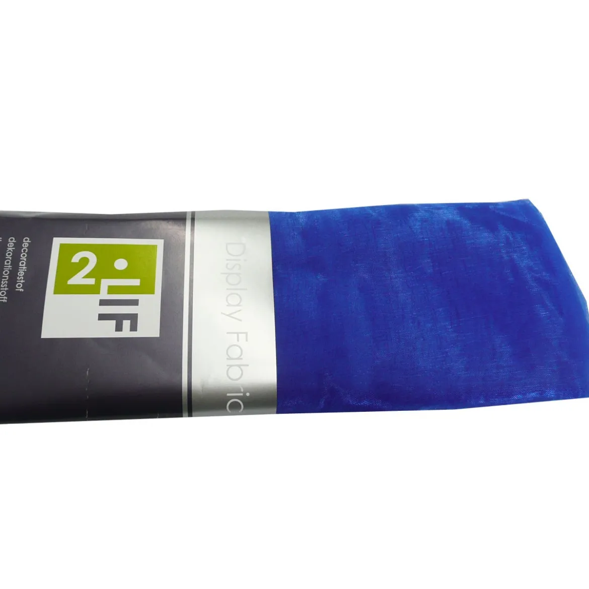 Deco Organza Dekostoff royalblau 150x300cm