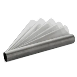 Deko Band Tischband Organza grau 0,36x9m