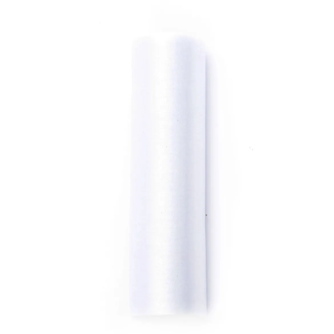 Deko Band Tischband Organza weiß 0,16x9m