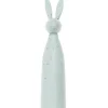 Dekofigur Hase aus Holz hellblau 4x18cm von Rico Design
