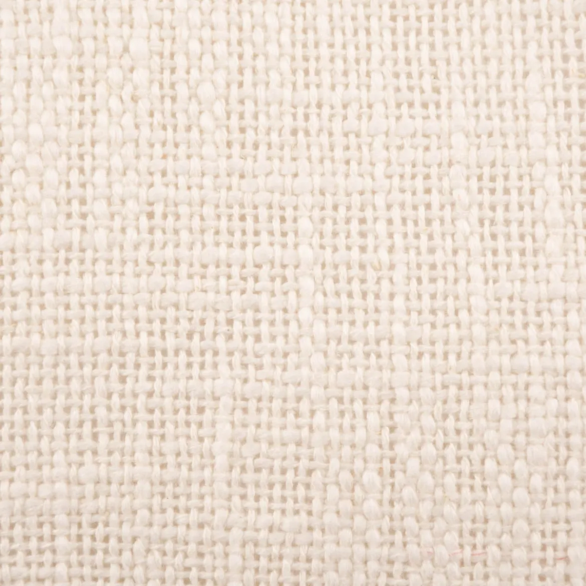 Deko Kissen einfarbig strukturiert mit Pompons ecru 30x50cm