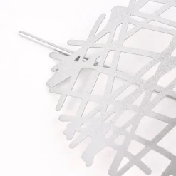 Dekospange Raffhalter Gitter Aluminium