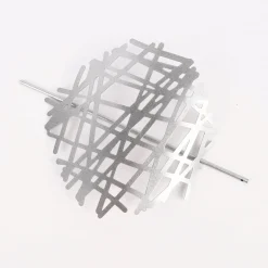 Dekospange Raffhalter Gitter Aluminium