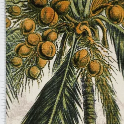 Dekostoff Baumwolle Halbpanama Garden of Eden Panel Palmen Vögel 1Stk 140x140cm