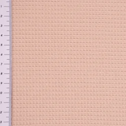 Dekostoff Baumwollstoff überbreit Waffelrelief Kästchenstruktur altrosa 2,80m Breite