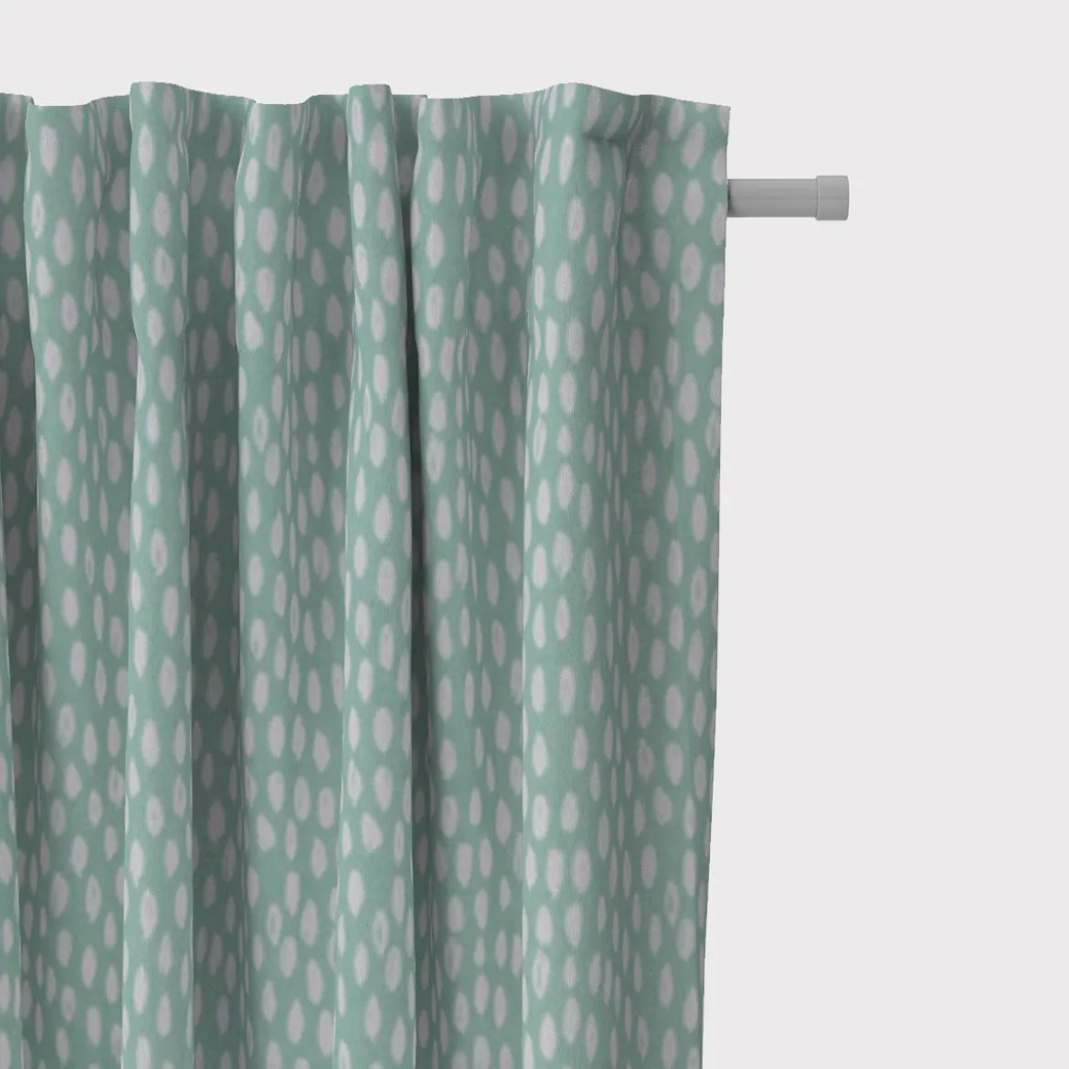Dekostoff Bayside Honeydew mint weiß 137cm