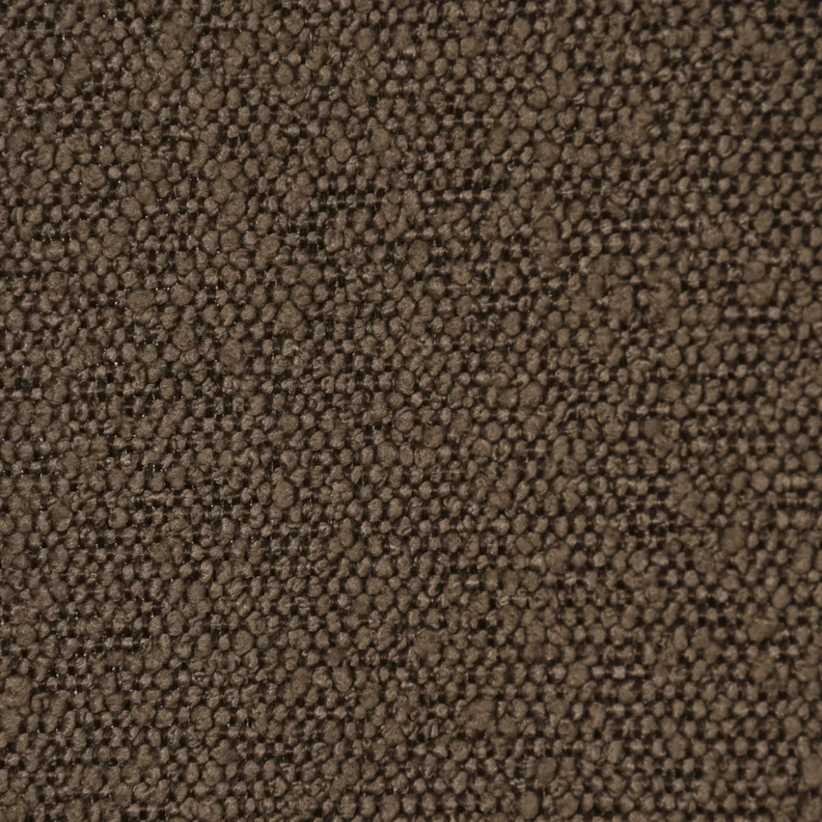 Dekostoff Boucle Deluxe uni meliert taupe 1,40m breit