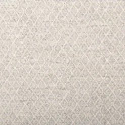 Dekostoff Dobby Diamond Mini Rauten Light Grey hellgrau ecru 1,40m Breite