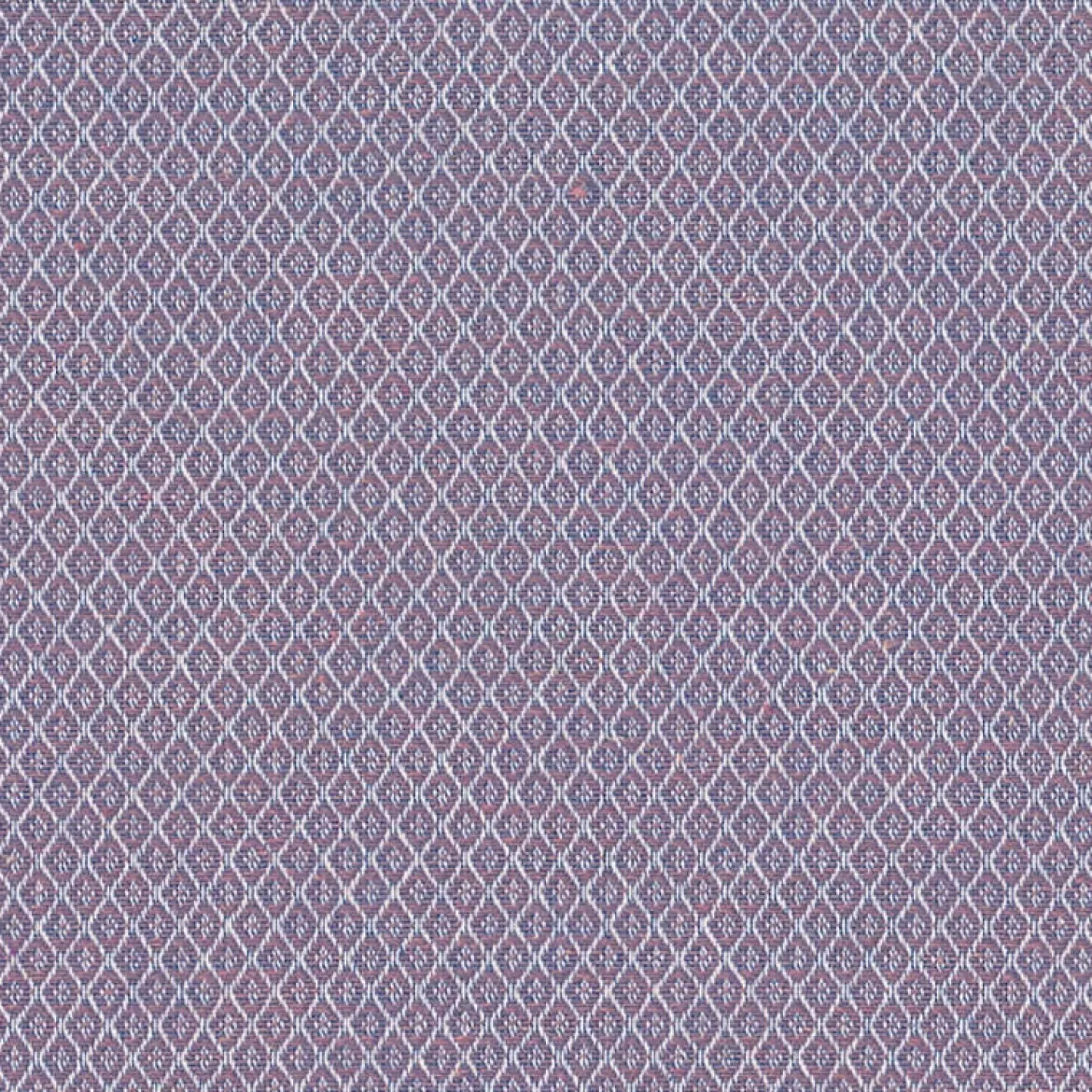 Dekostoff Dobby Diamond Mini Rauten Lavender lavendel ecru 1,40m Breite