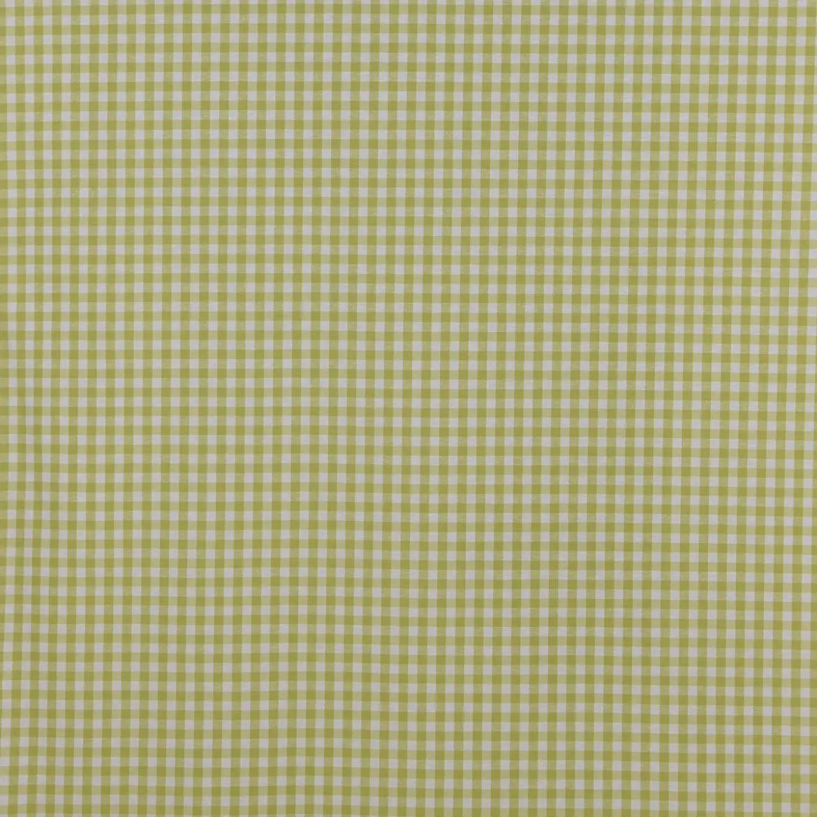 Dekostoff Dobby Karostoff Landhausstoff kariert lime weiß Karogröße ca.1,3x1,3cm 1,40m breit
