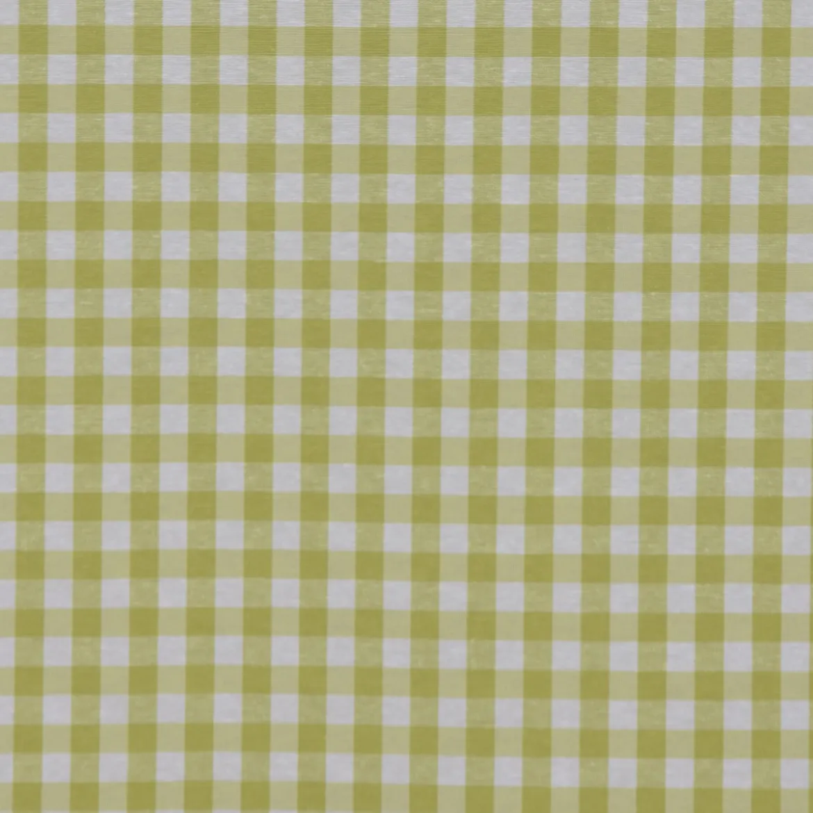 Dekostoff Dobby Karostoff Landhausstoff kariert lime weiß Karogröße ca.1,3x1,3cm 1,40m breit