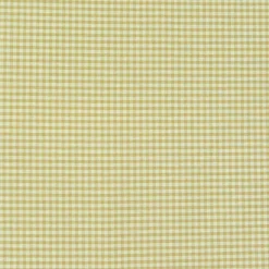 Dekostoff Dobby Landhausstoff Karostoff Meterware kariert beige weiß 1,40m breit