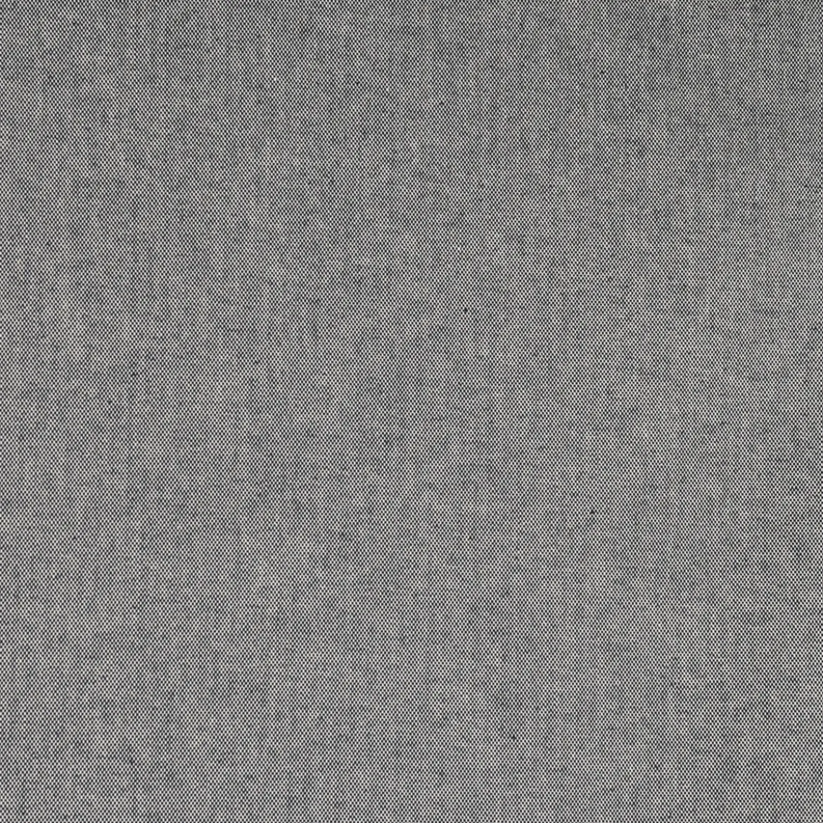 Dekostoff Dobby Panama Leinenlook meliert uni dunkelblau 1,40m Breite