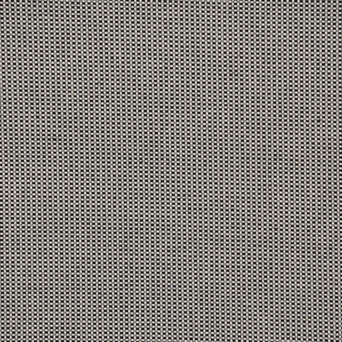 Dekostoff Dobby Panama Square Würfelstruktur uni schwarz grau 1,40m Breite