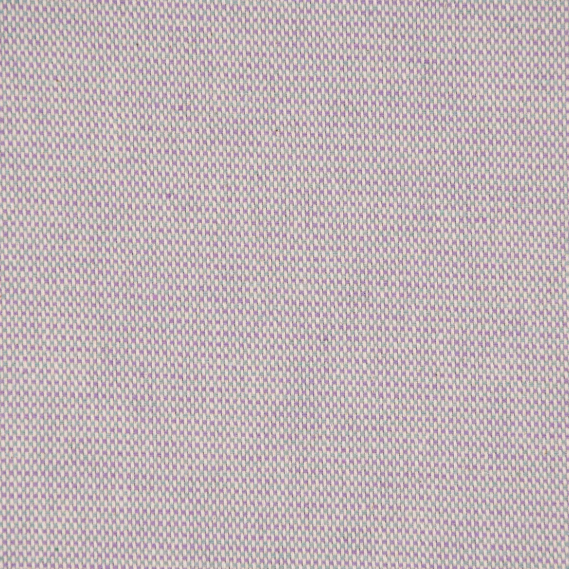 Dekostoff Dobby Square Mini Würfelstruktur Two Tone lila weiß 1,40m Breite