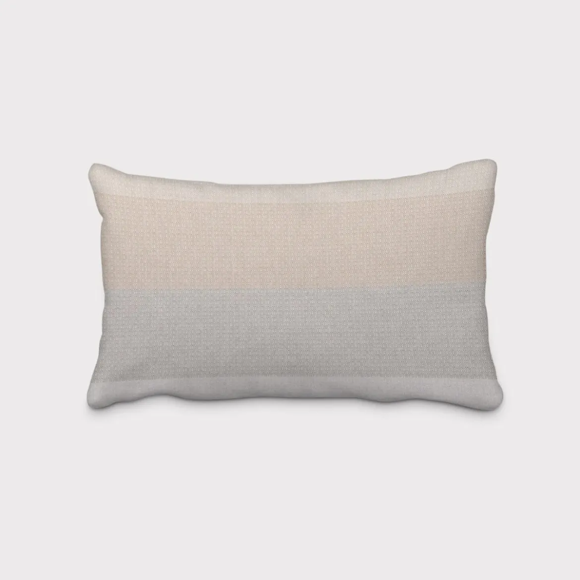 Dekostoff Dobby Streifen 9,5cm creme beige braun grau 1,40m Breite