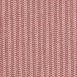 Dekostoff Dobby Streifen 3mm creme rosa 1,40m Breite