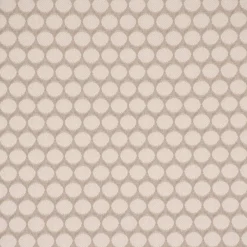Dekostoff Double Face Jacquard Punkte beige 1,50m Breite