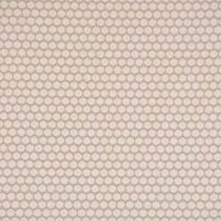 Dekostoff Double Face Jacquard Punkte beige 1,50m Breite