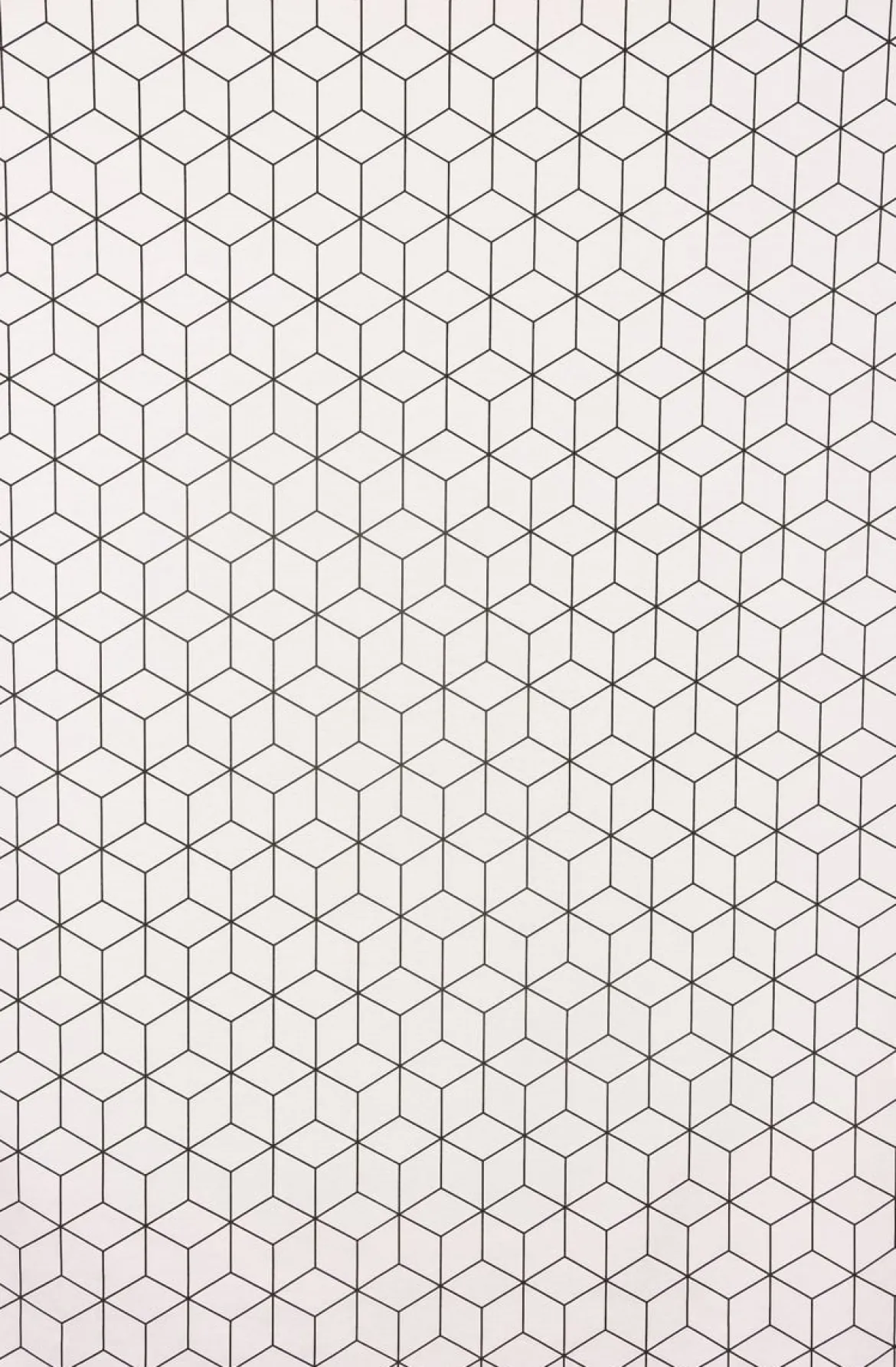 Dekostoff Geometrisches Muster cremeweiß schwarz 138cm