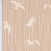 Dekostoff Halbpanama Iconic Seagull Stripe Möwen Streifen natur weiß 1,40m Breite
