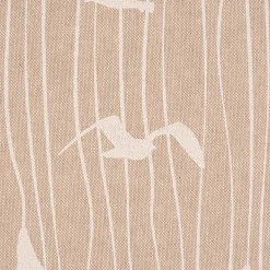Dekostoff Halbpanama Iconic Seagull Stripe Möwen Streifen natur weiß 1,40m Breite