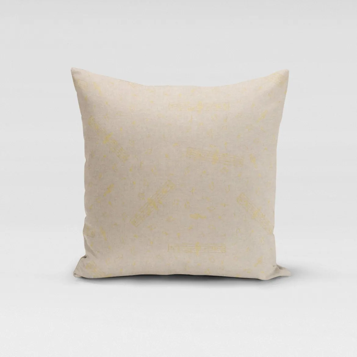 Dekostoff Halbpanama Leinenlook Noten natur gold 1,40m Breite