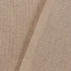 Dekostoff Halbpanama Leinenlook Lurexeffekte Glamour uni natur goldfarbig 1,40m Breite