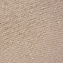 Dekostoff Halbpanama Leinenlook Lurexeffekte Glamour uni natur goldfarbig 1,40m Breite