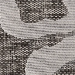 Dekostoff Jacquard beidseitig Labyrinth Liniengeflecht grau silber 1,60m Breite